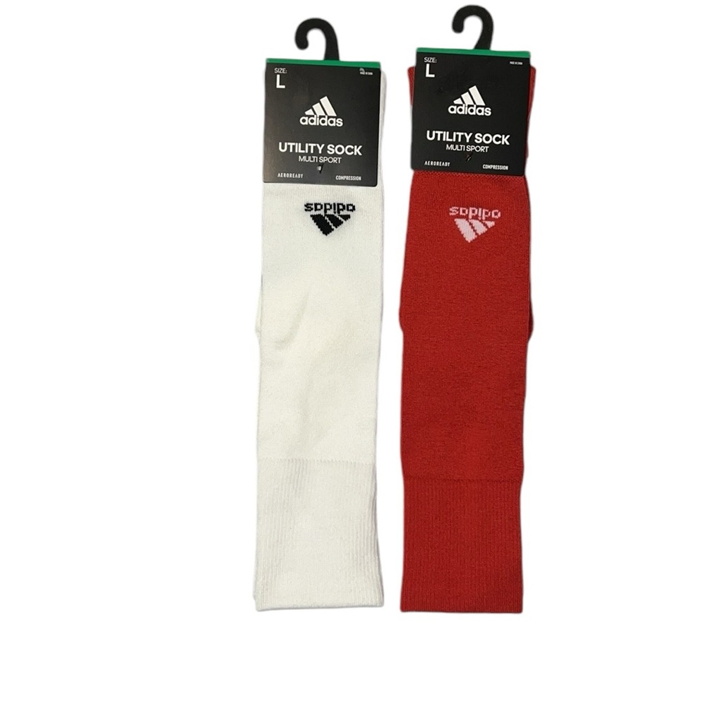 🌟NWT🌟 Adidas Utility Socks Lot Of 2 - Size Large